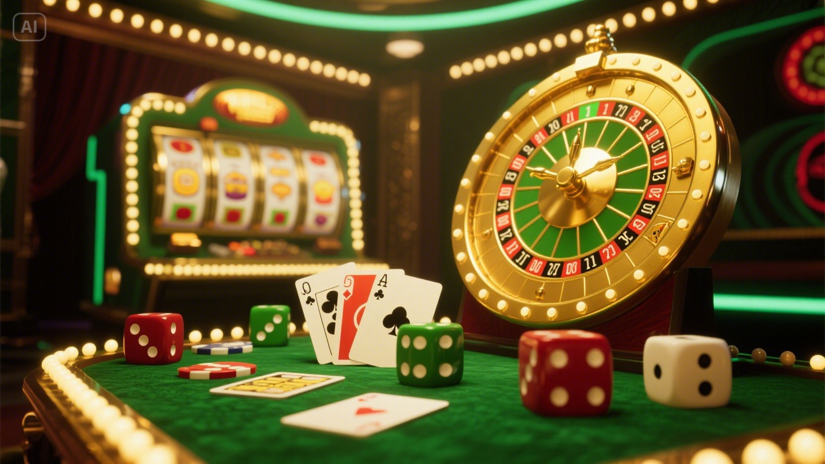 roulette table casino