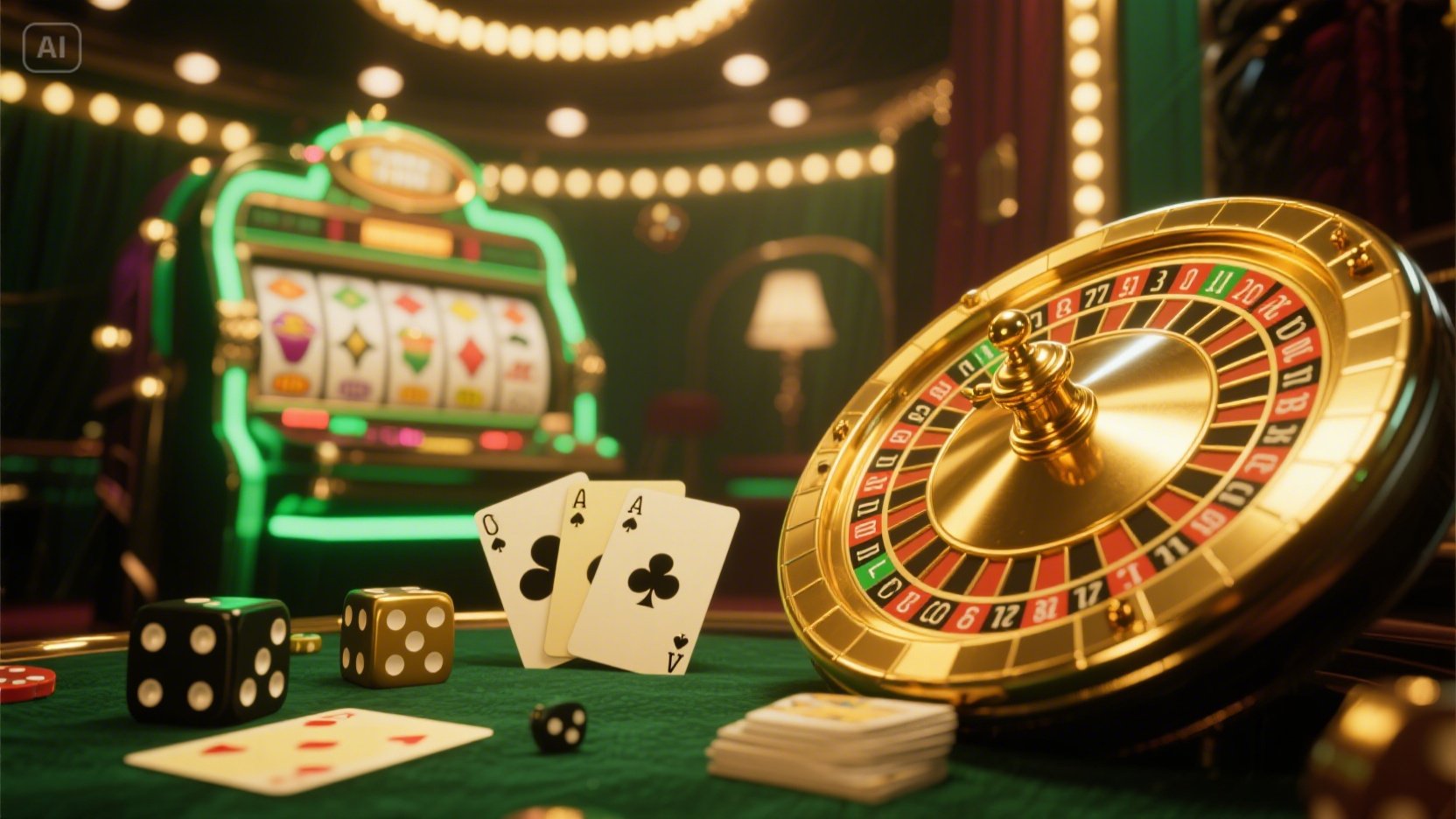 roulette table casino
