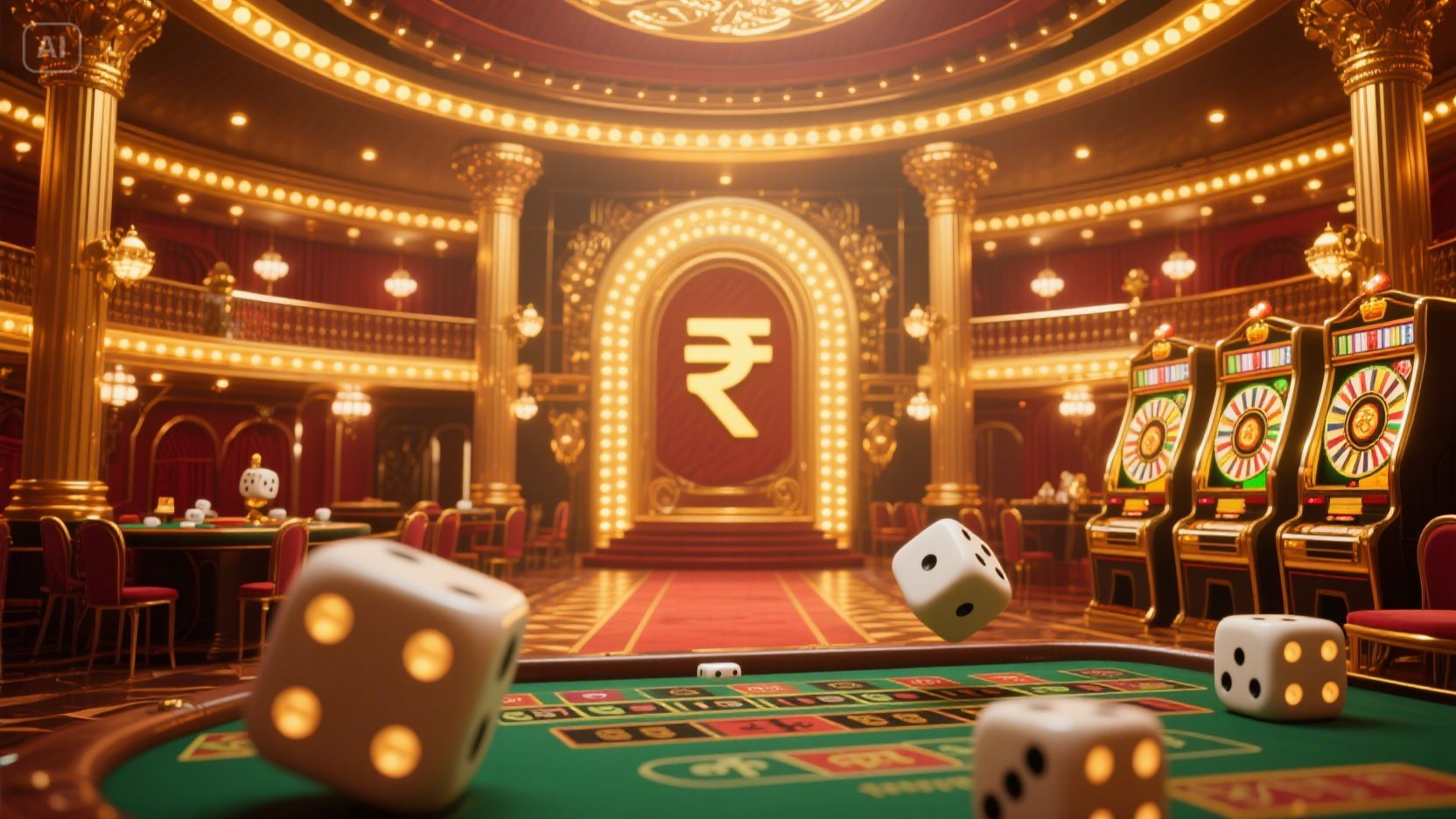 roulette table casino