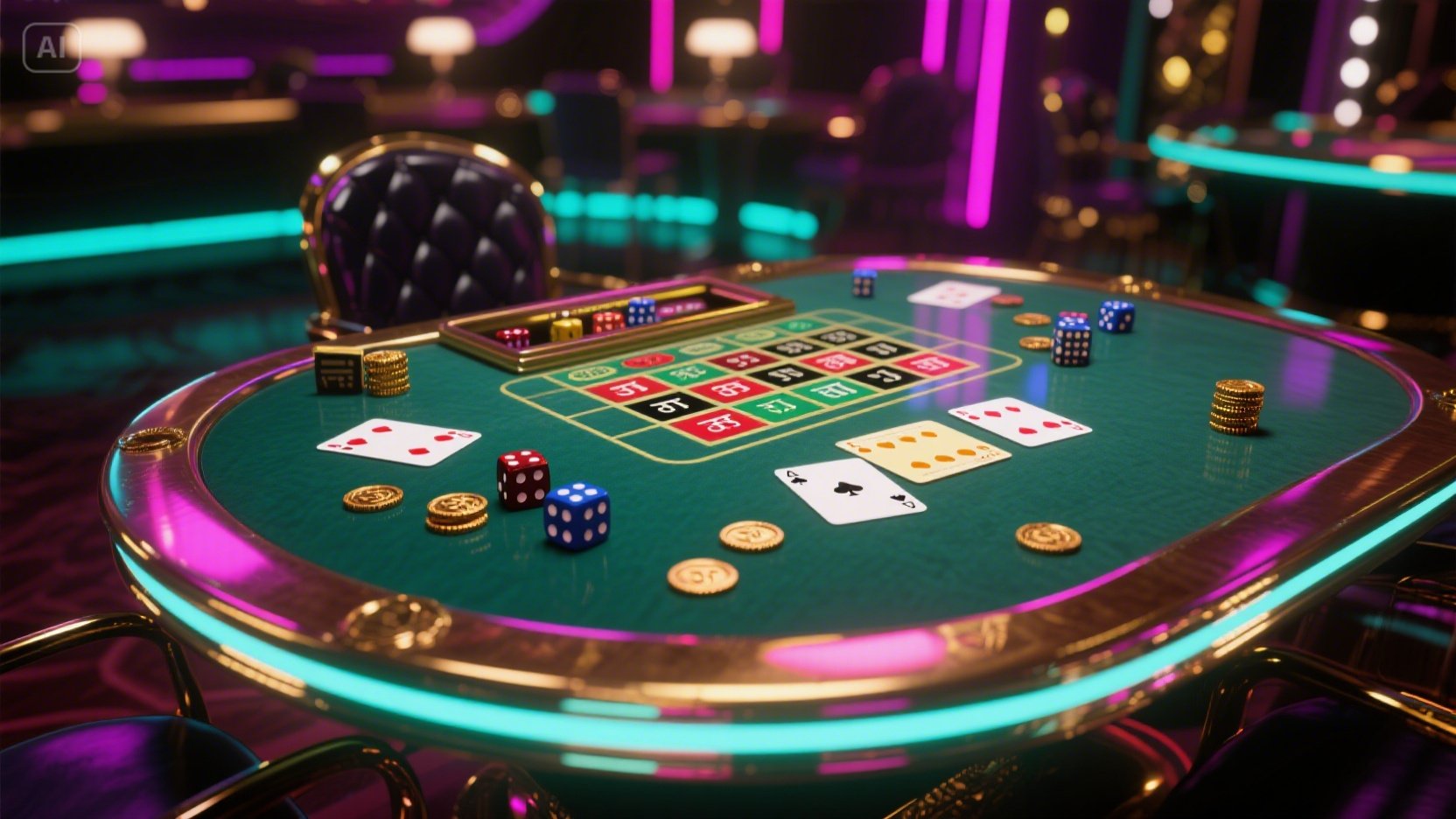 roulette table casino