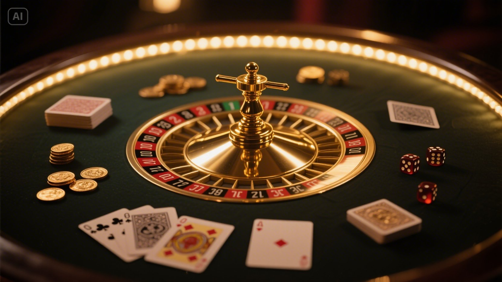 roulette table casino